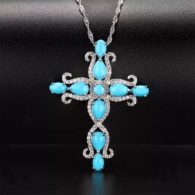 Natural stones cross