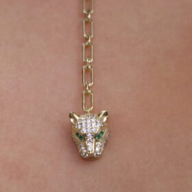 Leopard Lariat